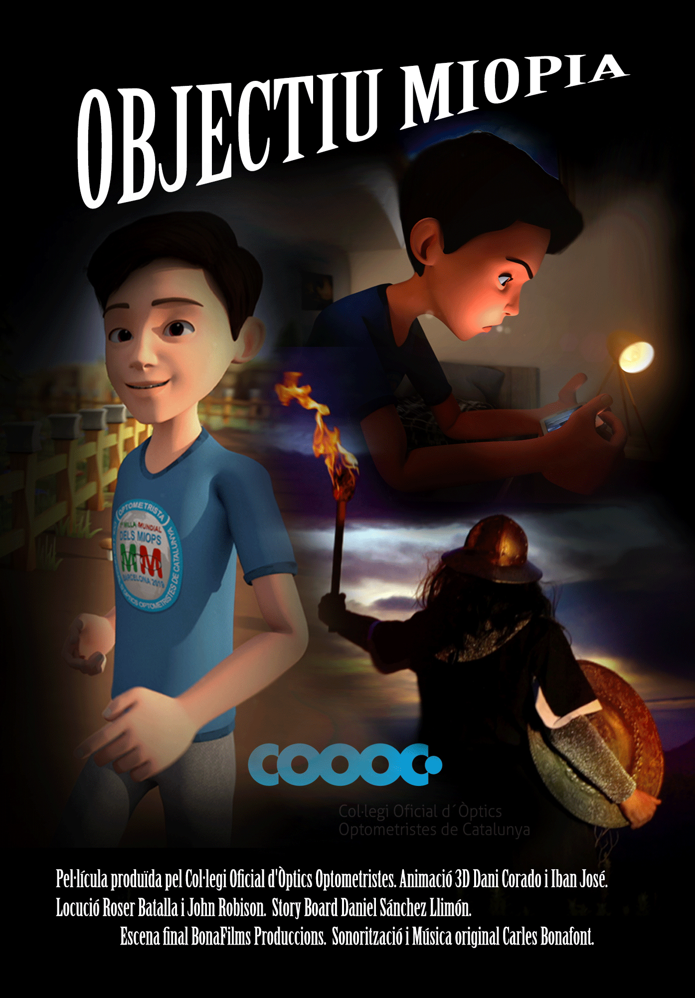 Et convidem al cinema! Vine a la presentació de l'anunci 'Objectiu miopia' per als cinemes de Catalunya